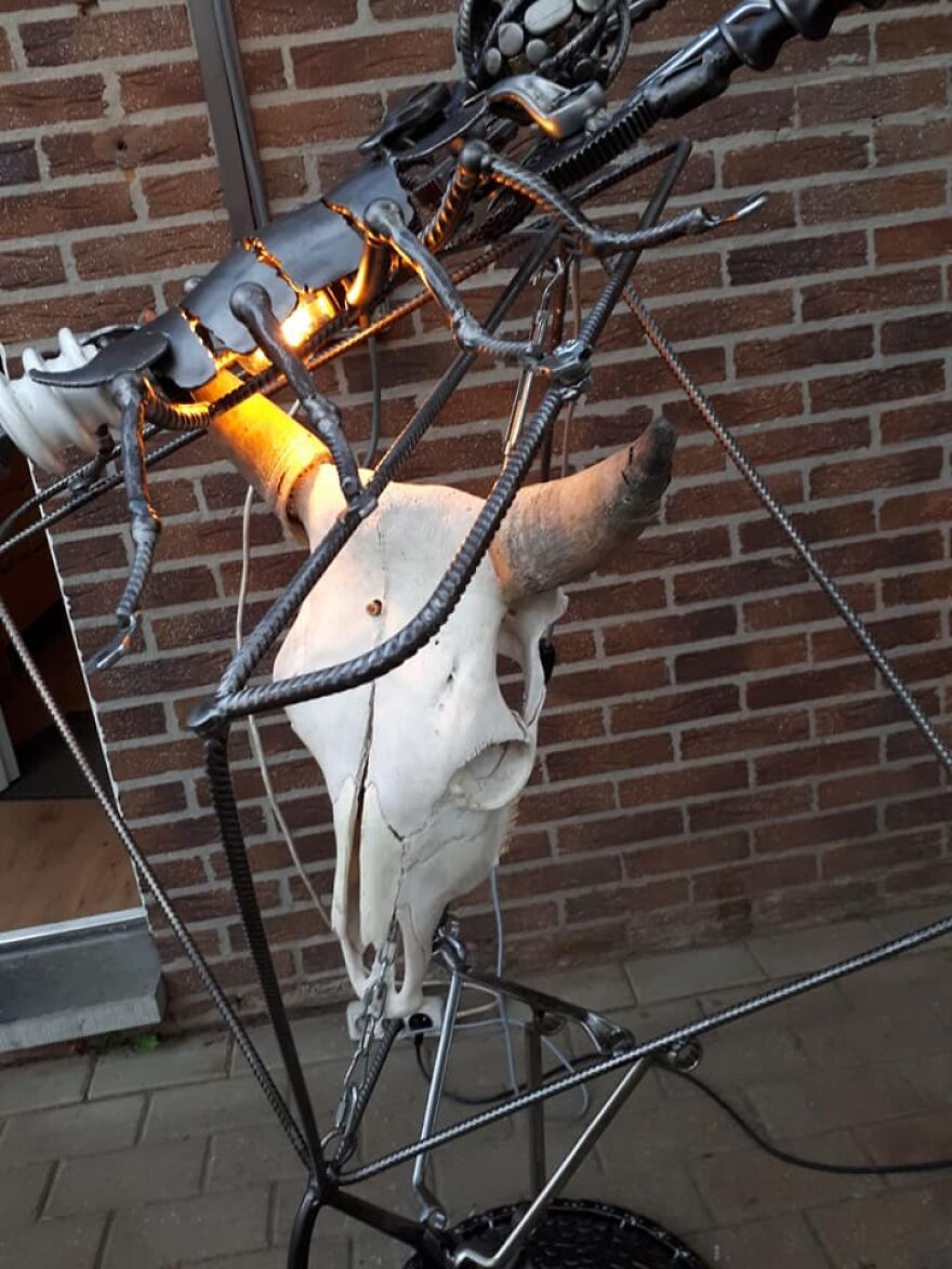 Liked To Made This "Arthopodes" New Scap Sculptures From 'Bones & Sprockets' Liked To Made This "Arthopodes" New Scap Sculptures From 'Bones & Sprockets'