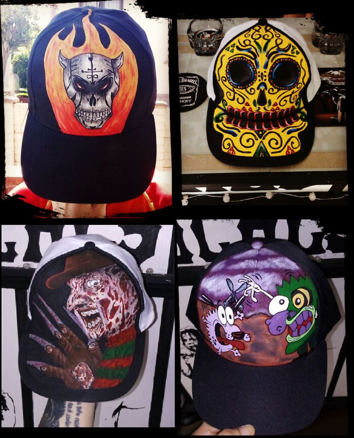 I Paint Caps, Shows, And Things In My Spare Time