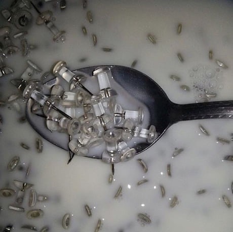 Strong Baby Eat The Sting Meal