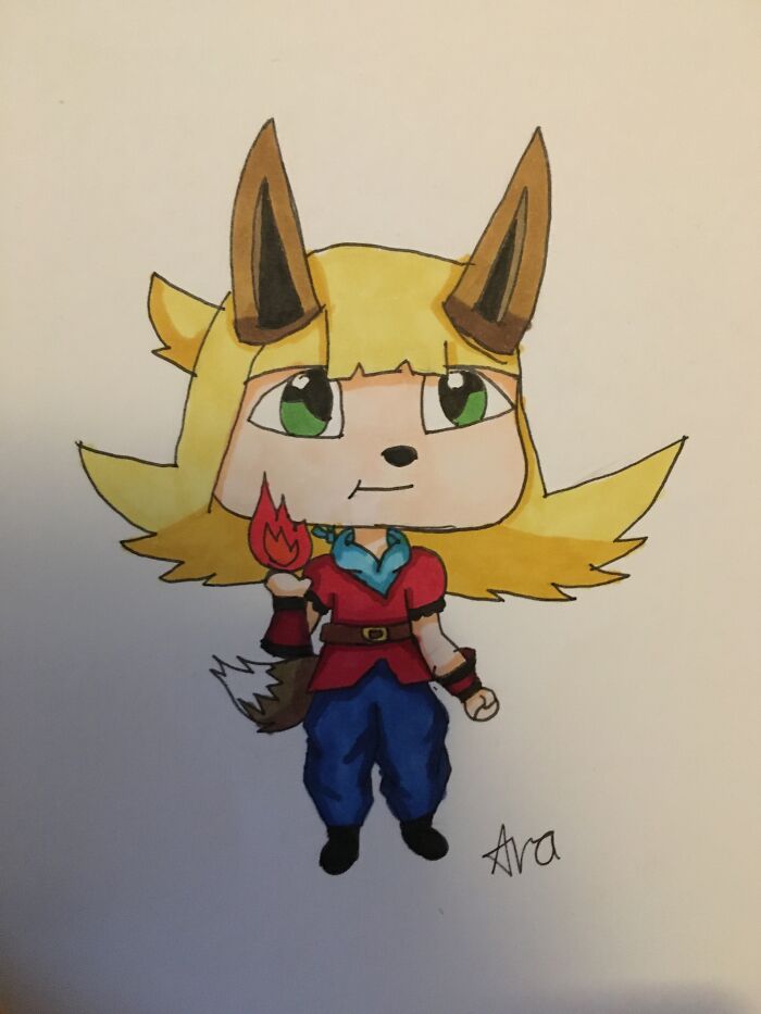 Most Recent One It’s Based Off One Of My Cousin’s Characters