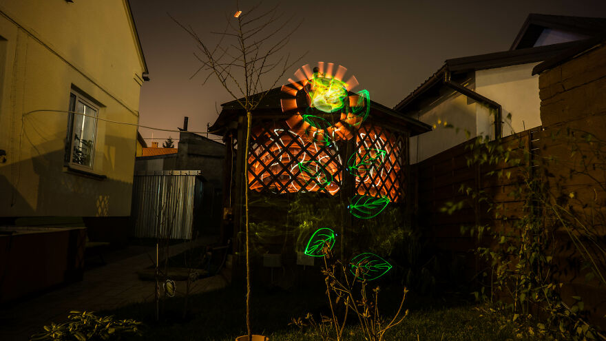 Flower In The Gazebo