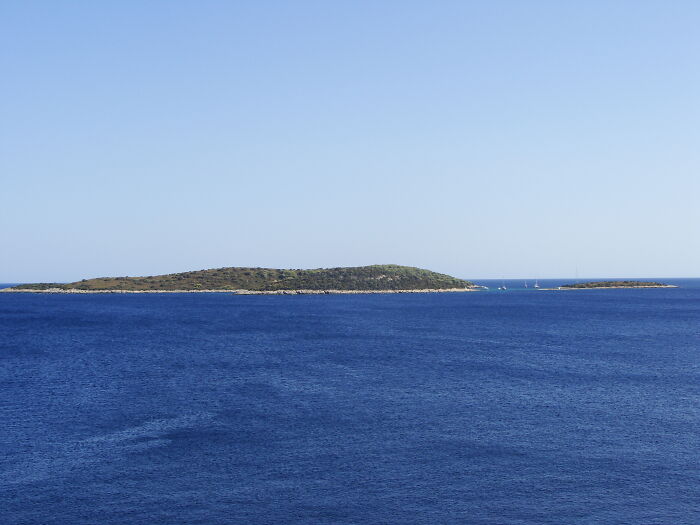 View From Terrace At My House On An Island