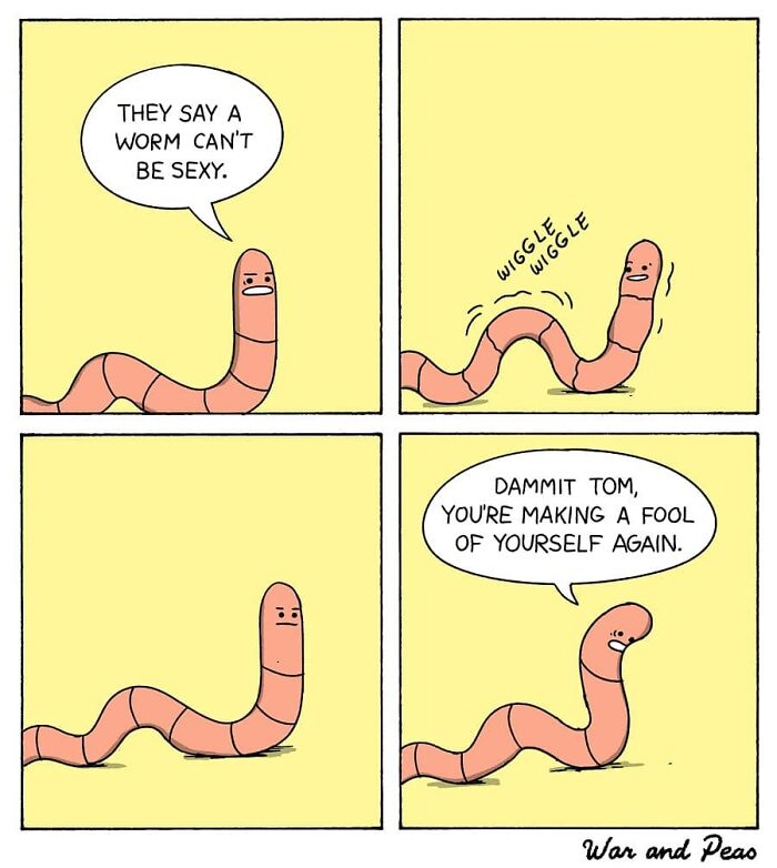 Dark But Funny Comics By War And Peas