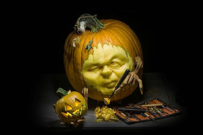 Deane Arnold Brings Pumpkins To Life!