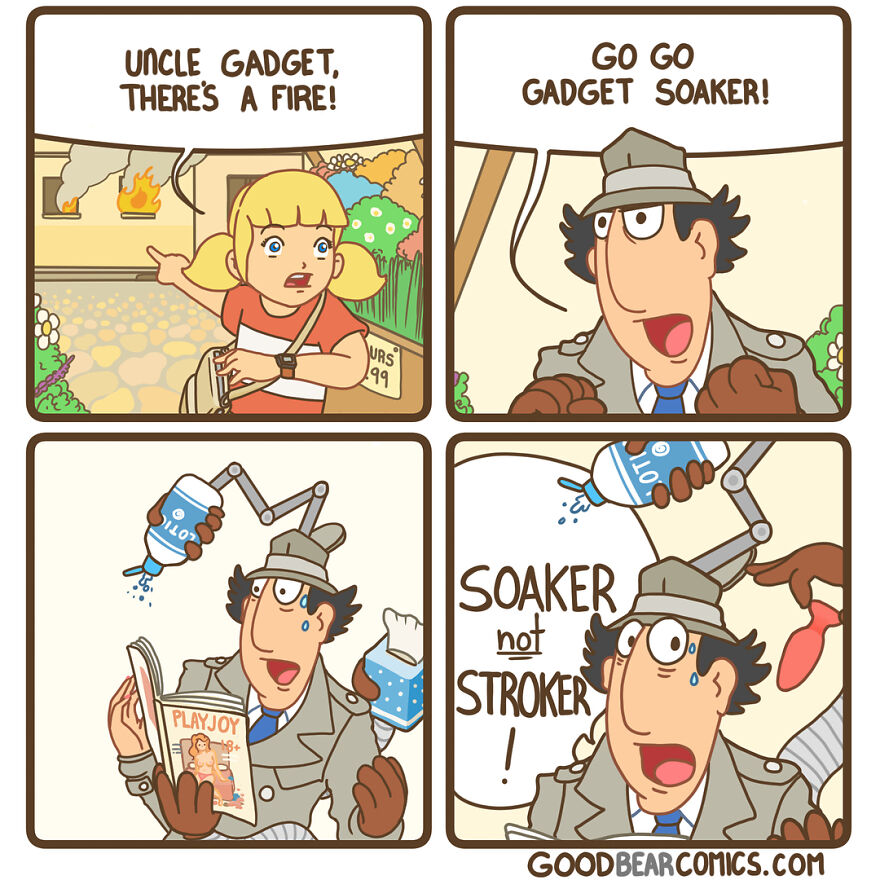 Enjoy The Morbid Humor Of 'Good Bear Comics' (New Pics)