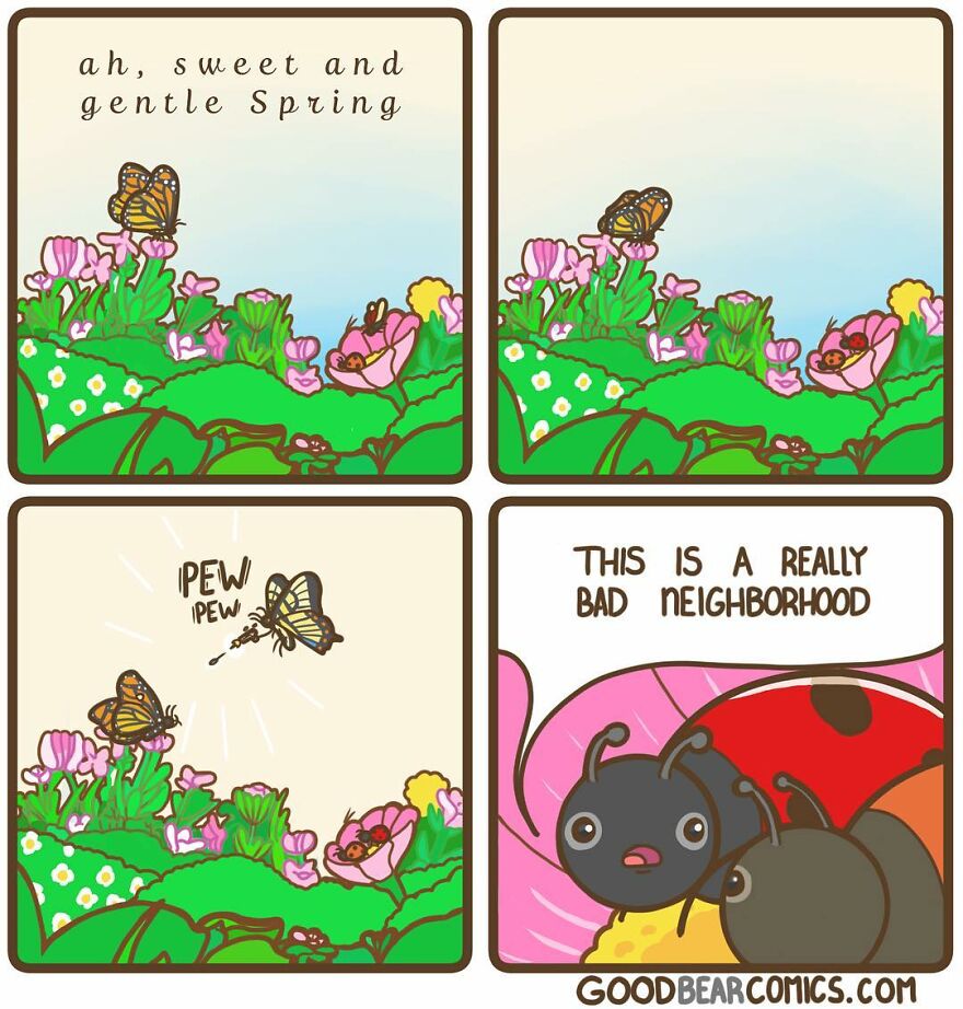 Enjoy The Morbid Humor Of 'Good Bear Comics' (New Pics)