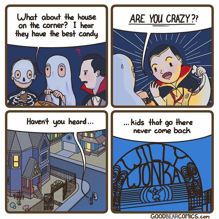 Enjoy The Morbid Humor Of 'Good Bear Comics' (New Pics)