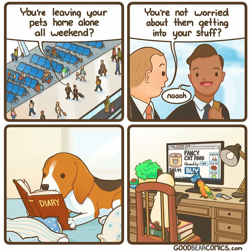 Enjoy The Morbid Humor Of 'Good Bear Comics' (New Pics)