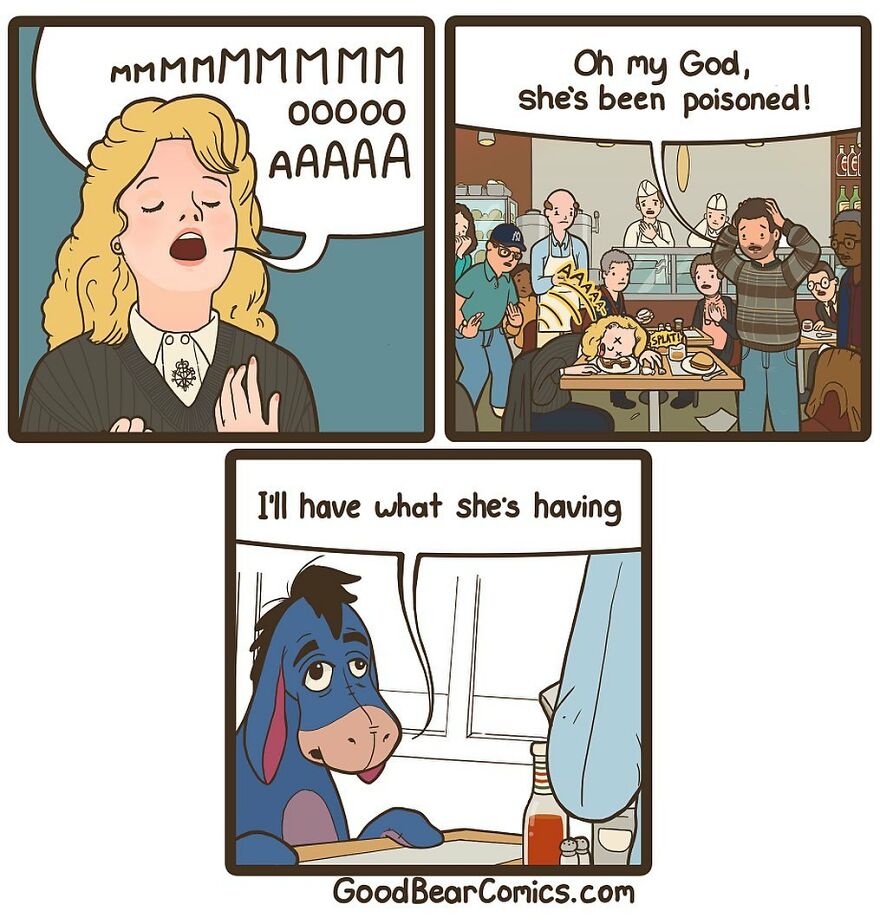 Enjoy The Morbid Humor Of 'Good Bear Comics' (New Pics)