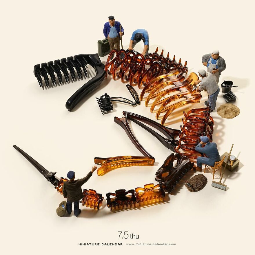 Every Day, This Artist Creates And Photographs Miniature Worlds (New Pics)