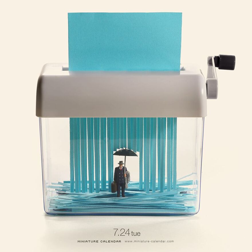 Every Day, This Artist Creates And Photographs Miniature Worlds (New Pics)