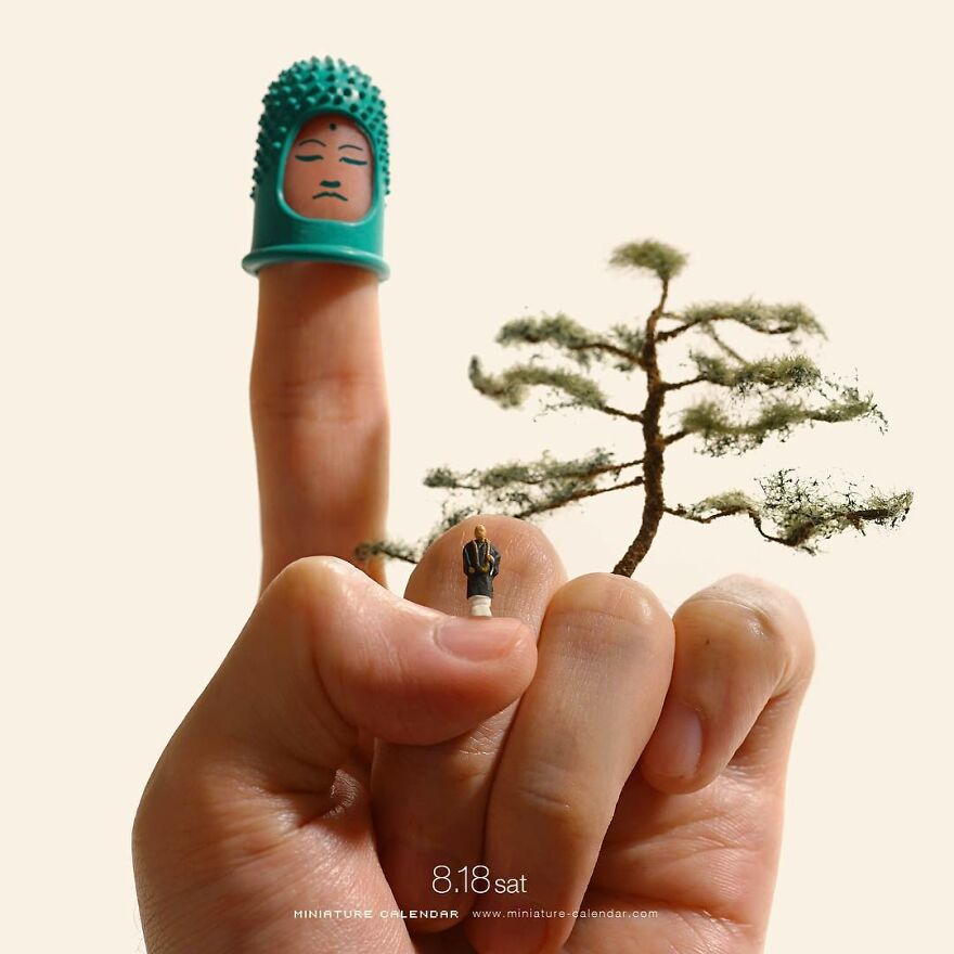 Every Day, This Artist Creates And Photographs Miniature Worlds (New Pics)