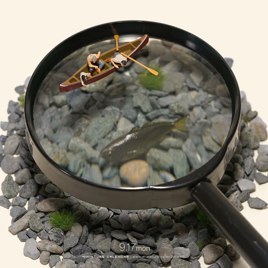 Every Day, This Artist Creates And Photographs Miniature Worlds (New Pics)