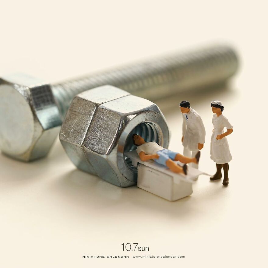 Every Day, This Artist Creates And Photographs Miniature Worlds (New Pics)