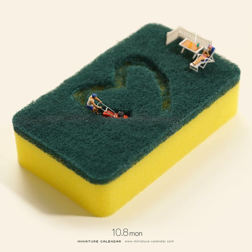 Every Day, This Artist Creates And Photographs Miniature Worlds (New Pics)