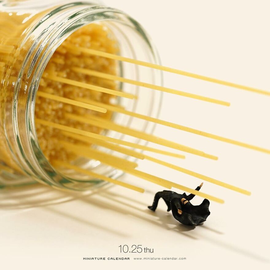 Every Day, This Artist Creates And Photographs Miniature Worlds (New Pics)
