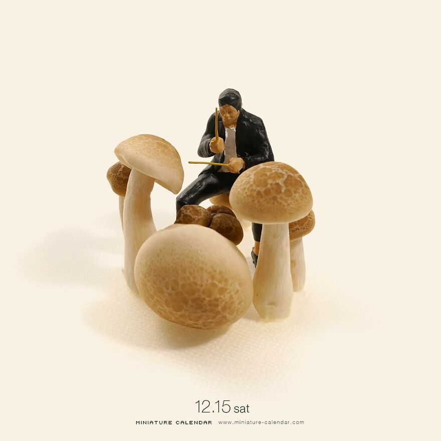 Every Day, This Artist Creates And Photographs Miniature Worlds (New Pics)