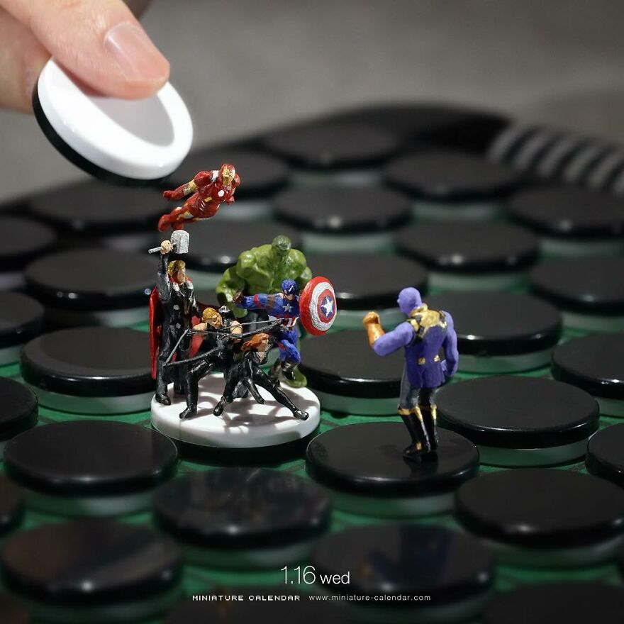 Every Day, This Artist Creates And Photographs Miniature Worlds (New Pics)