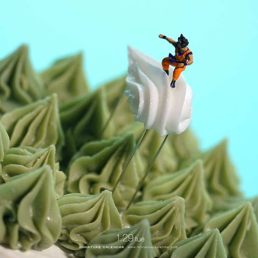 Every Day, This Artist Creates And Photographs Miniature Worlds (New Pics)
