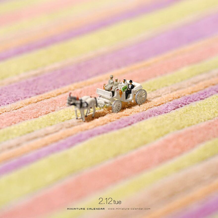 Every Day, This Artist Creates And Photographs Miniature Worlds (New Pics)