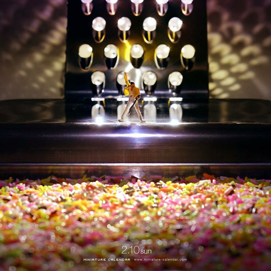 Every Day, This Artist Creates And Photographs Miniature Worlds (New Pics)