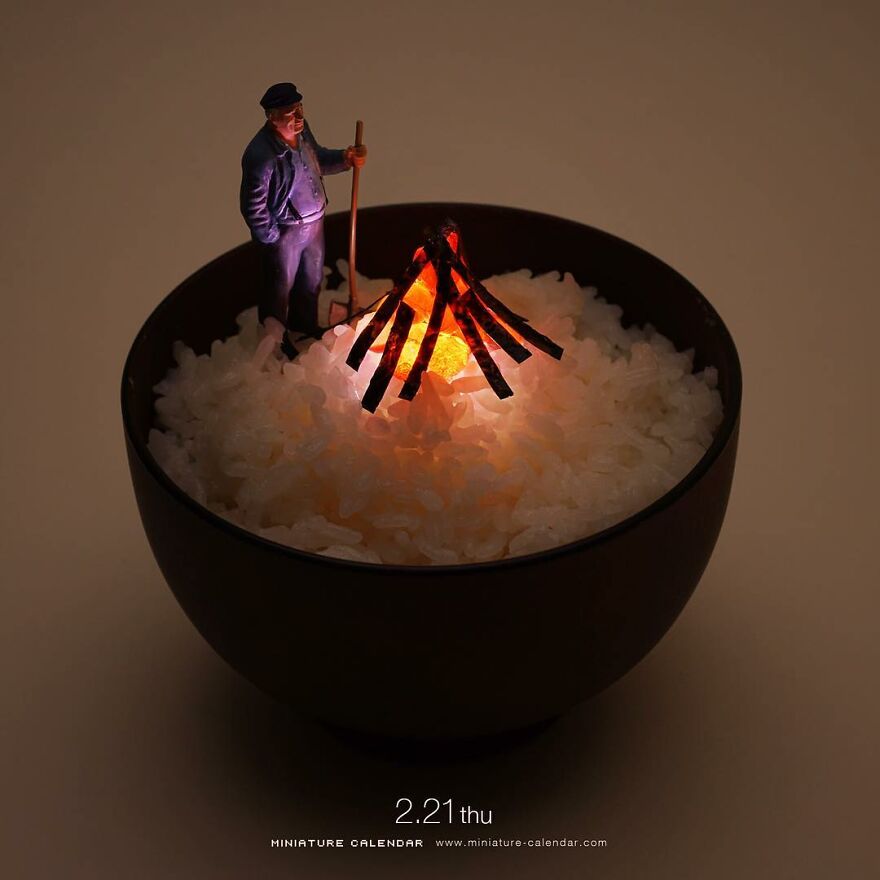 Every Day, This Artist Creates And Photographs Miniature Worlds (New Pics)