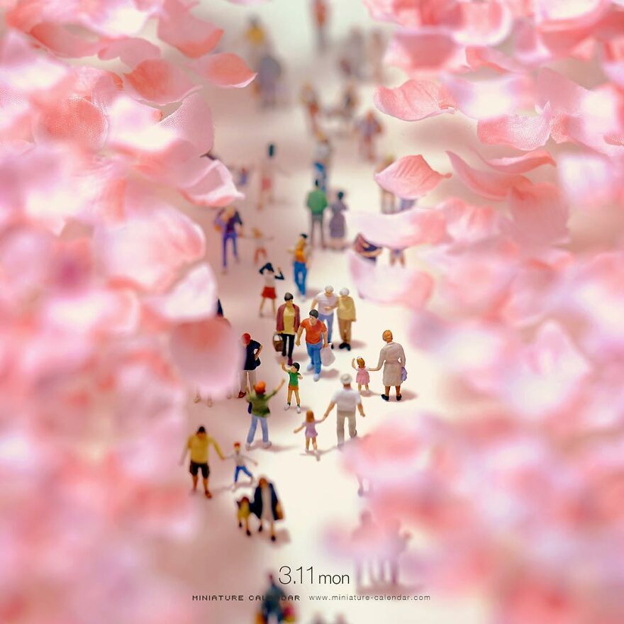 Every Day, This Artist Creates And Photographs Miniature Worlds (New Pics)