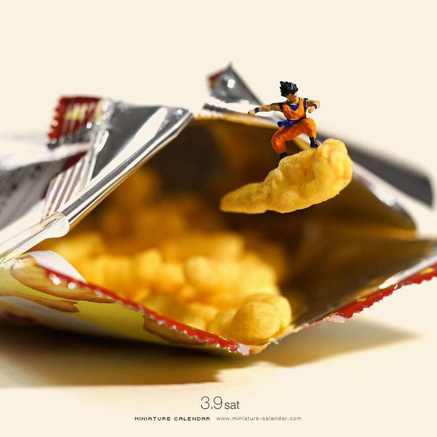 Every Day, This Artist Creates And Photographs Miniature Worlds (New Pics)