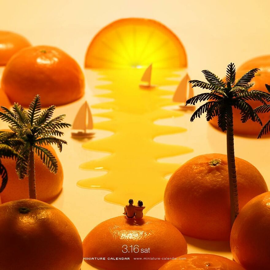 Every Day, This Artist Creates And Photographs Miniature Worlds (New Pics)