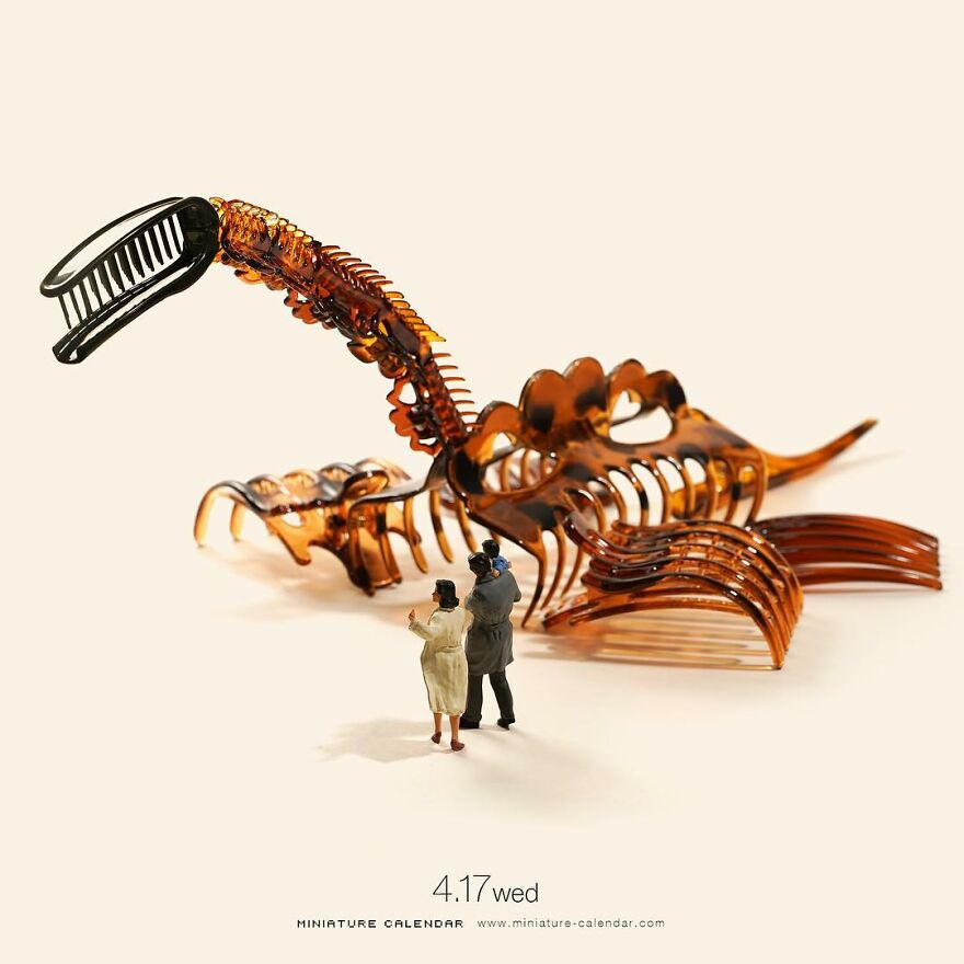 Every Day, This Artist Creates And Photographs Miniature Worlds (New Pics)