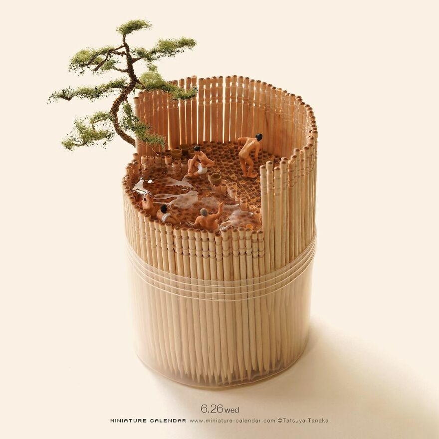 Every Day, This Artist Creates And Photographs Miniature Worlds (New Pics)