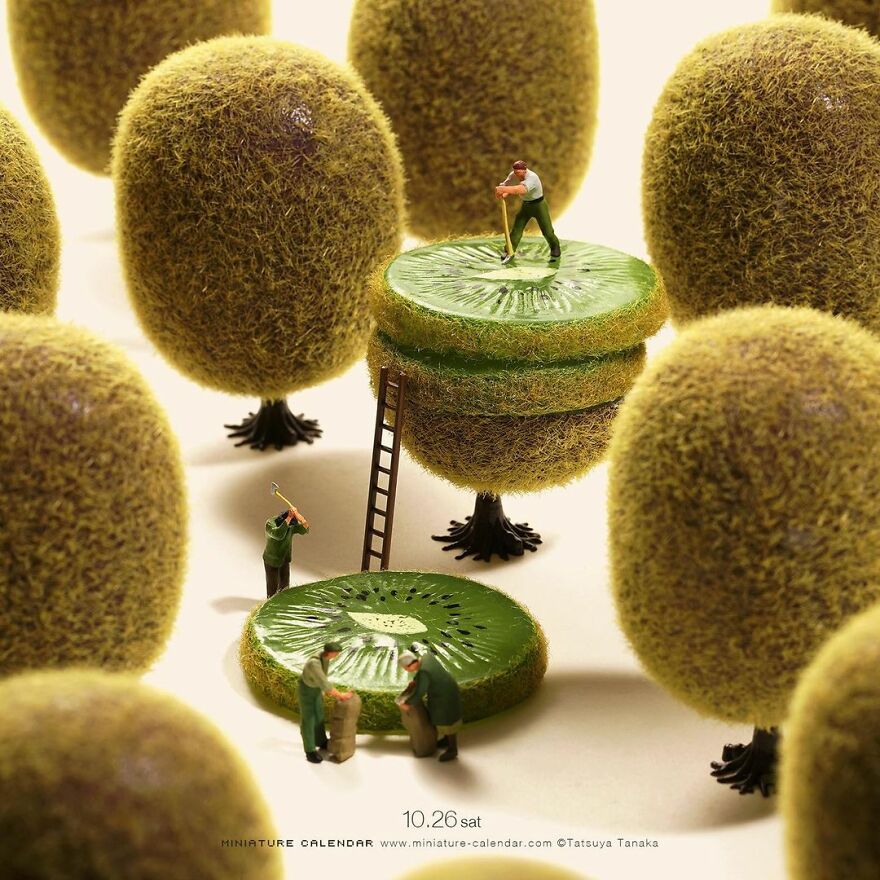 Every Day, This Artist Creates And Photographs Miniature Worlds (New Pics)
