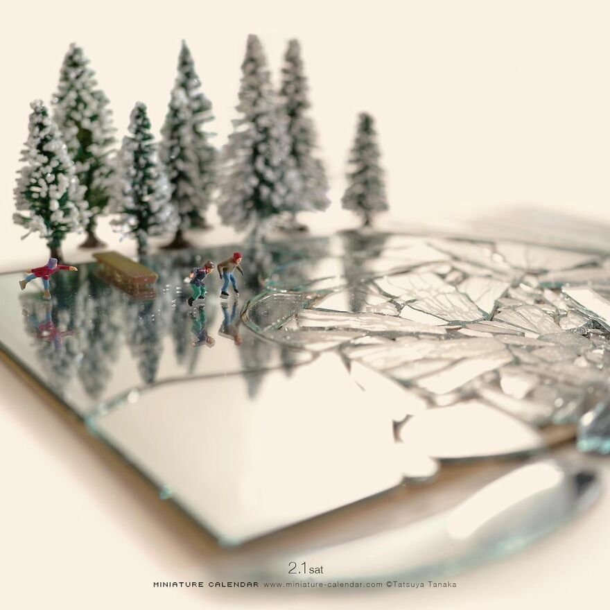Every Day, This Artist Creates And Photographs Miniature Worlds (New Pics)