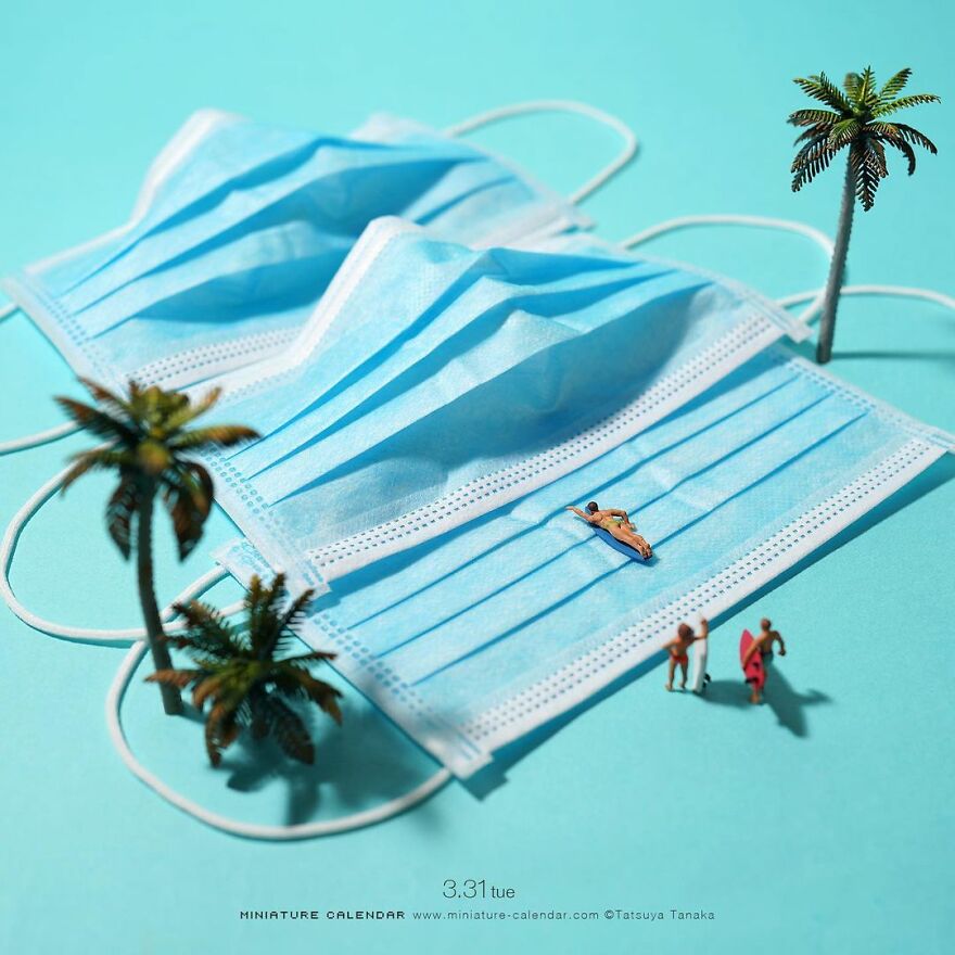 Every Day, This Artist Creates And Photographs Miniature Worlds (New Pics)