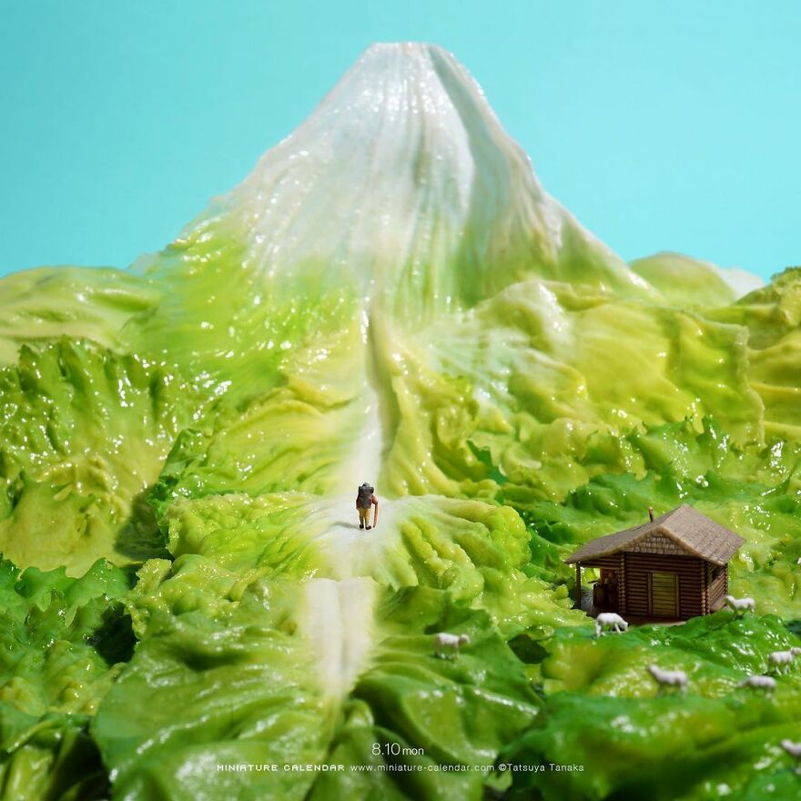 Every Day, This Artist Creates And Photographs Miniature Worlds (New Pics)