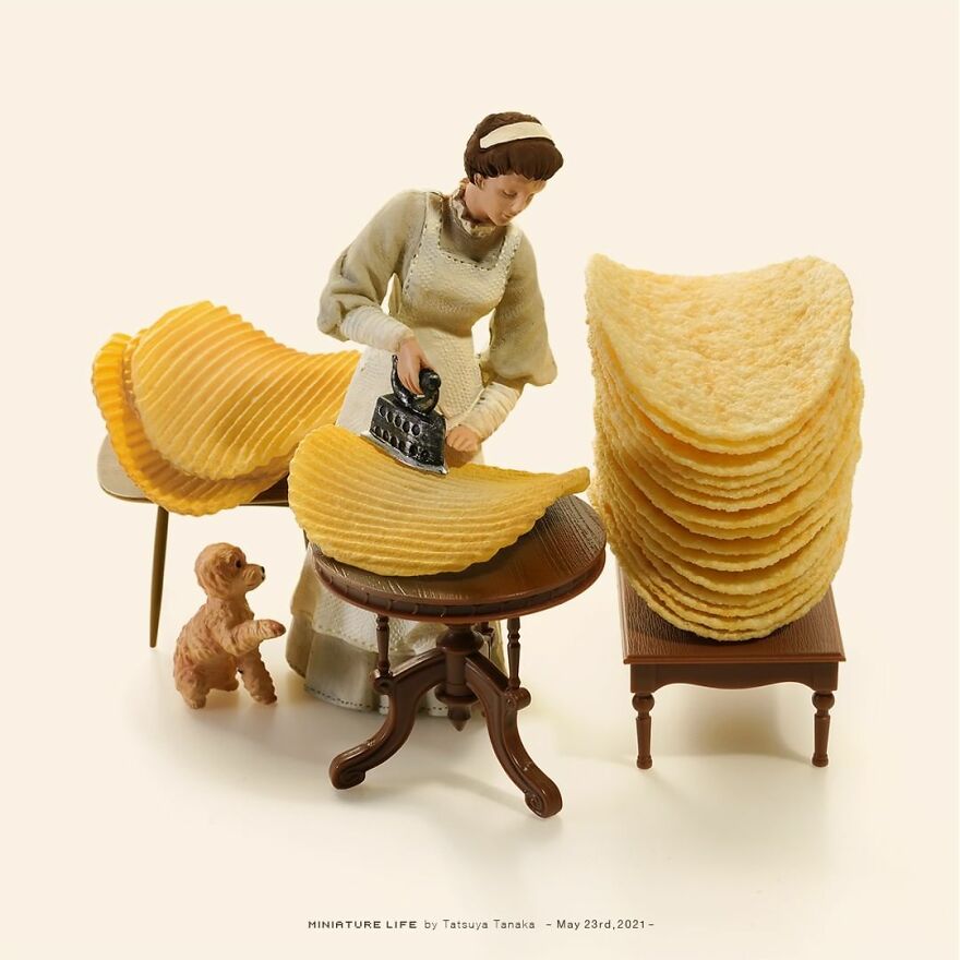 Every Day, This Artist Creates And Photographs Miniature Worlds (New Pics)