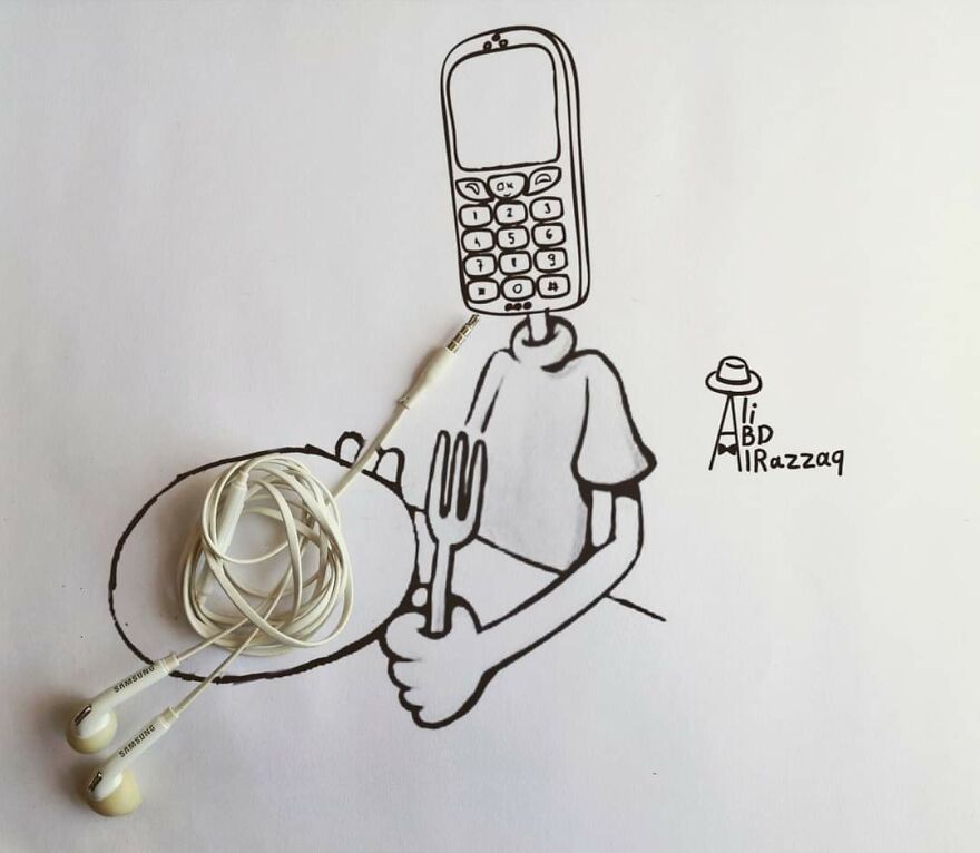 I Draw Interactive Illustrations Using Everyday Objects