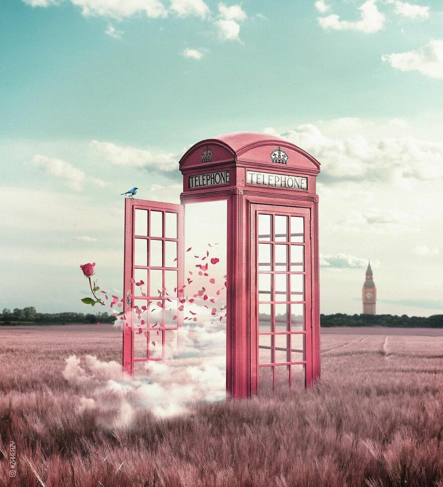 French Digital Artist Uses Architectures And Monuments To Show A New Surreal World (55 Pics)