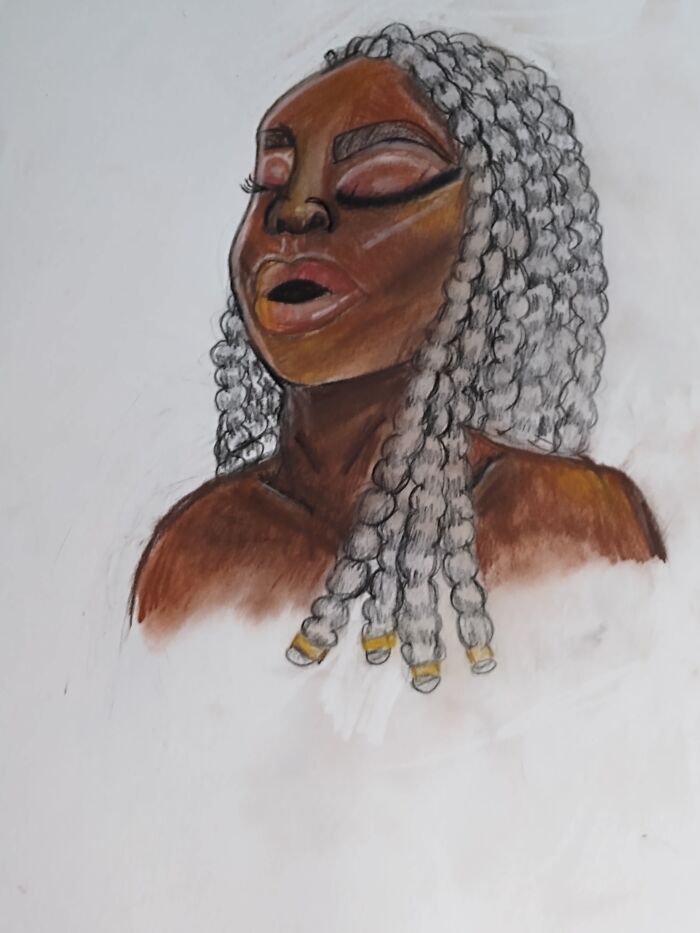 I'm Only Twelve So This Isn't The Best But Here It Is (Done With Pencil,)