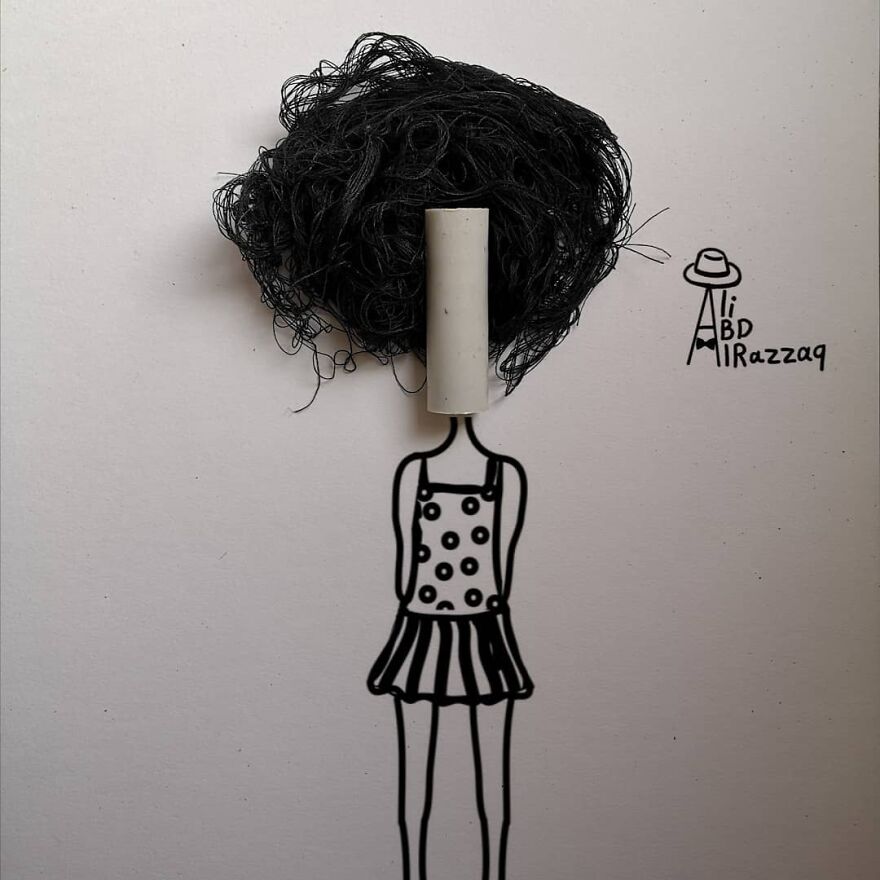 I Draw Interactive Illustrations Using Everyday Objects
