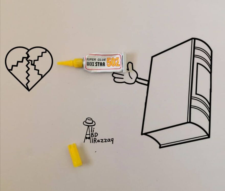 I Draw Interactive Illustrations Using Everyday Objects