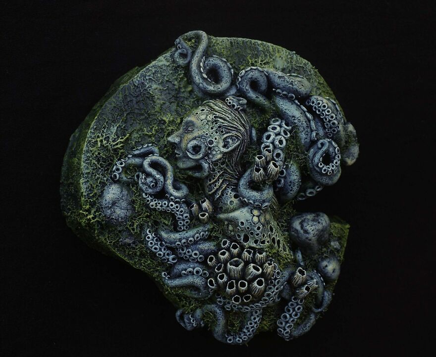 I Make Miniature Fantasy Sculptures And Figurines