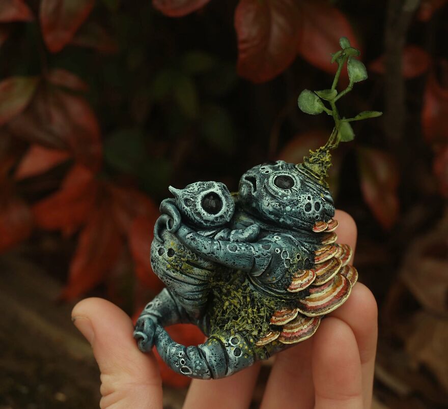 I Make Miniature Fantasy Sculptures And Figurines
