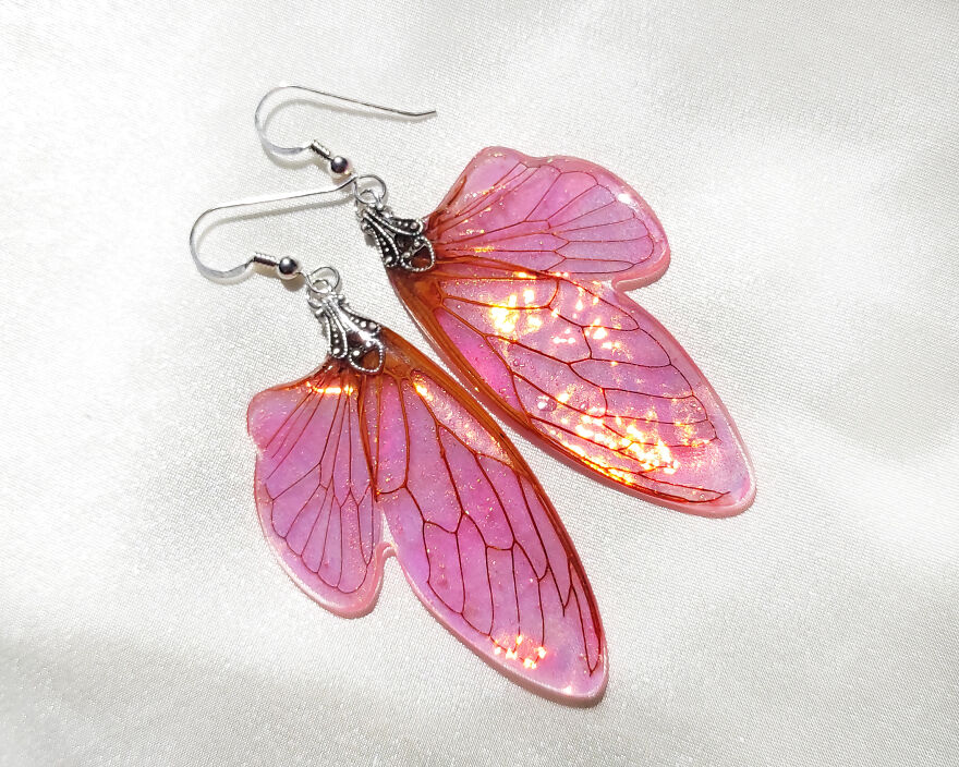 I Create Magical Pieces With Real Insect Wings To Give Them New Life I Create Magical Pieces With Real Insect Wings To Give Them New Life