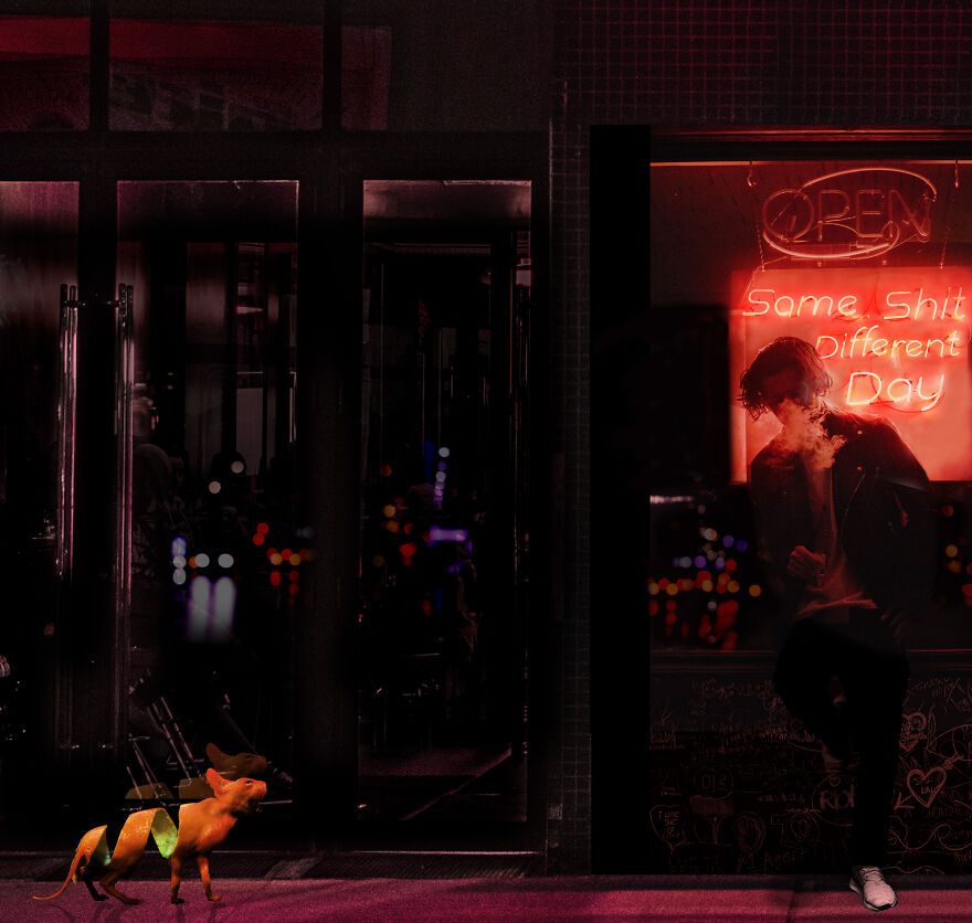 I Created 40 Surreal Art Pieces Trying To Better My Life