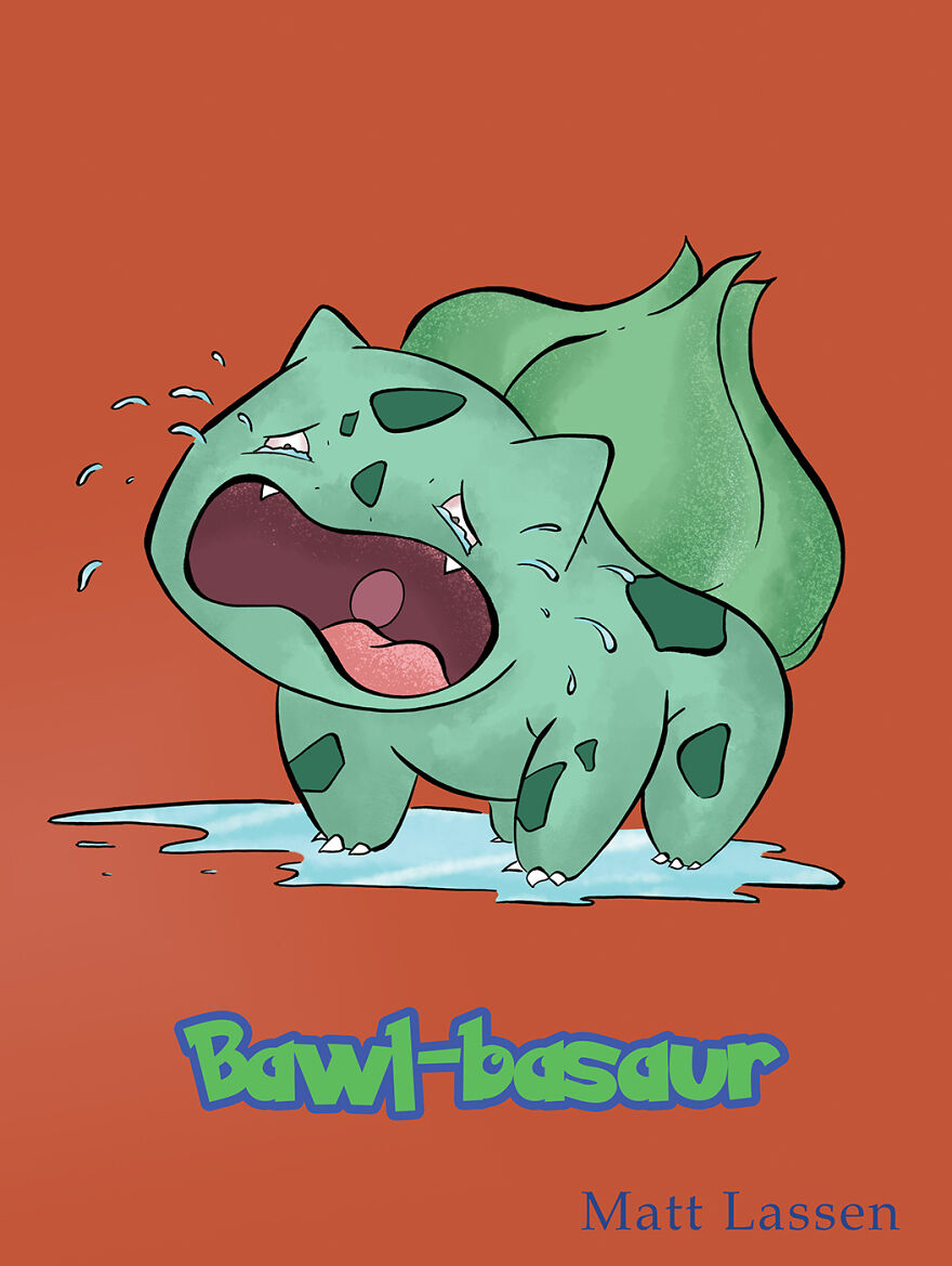 I Parodied All 151 Original Pokemon, And Here Are The First 40 In Order