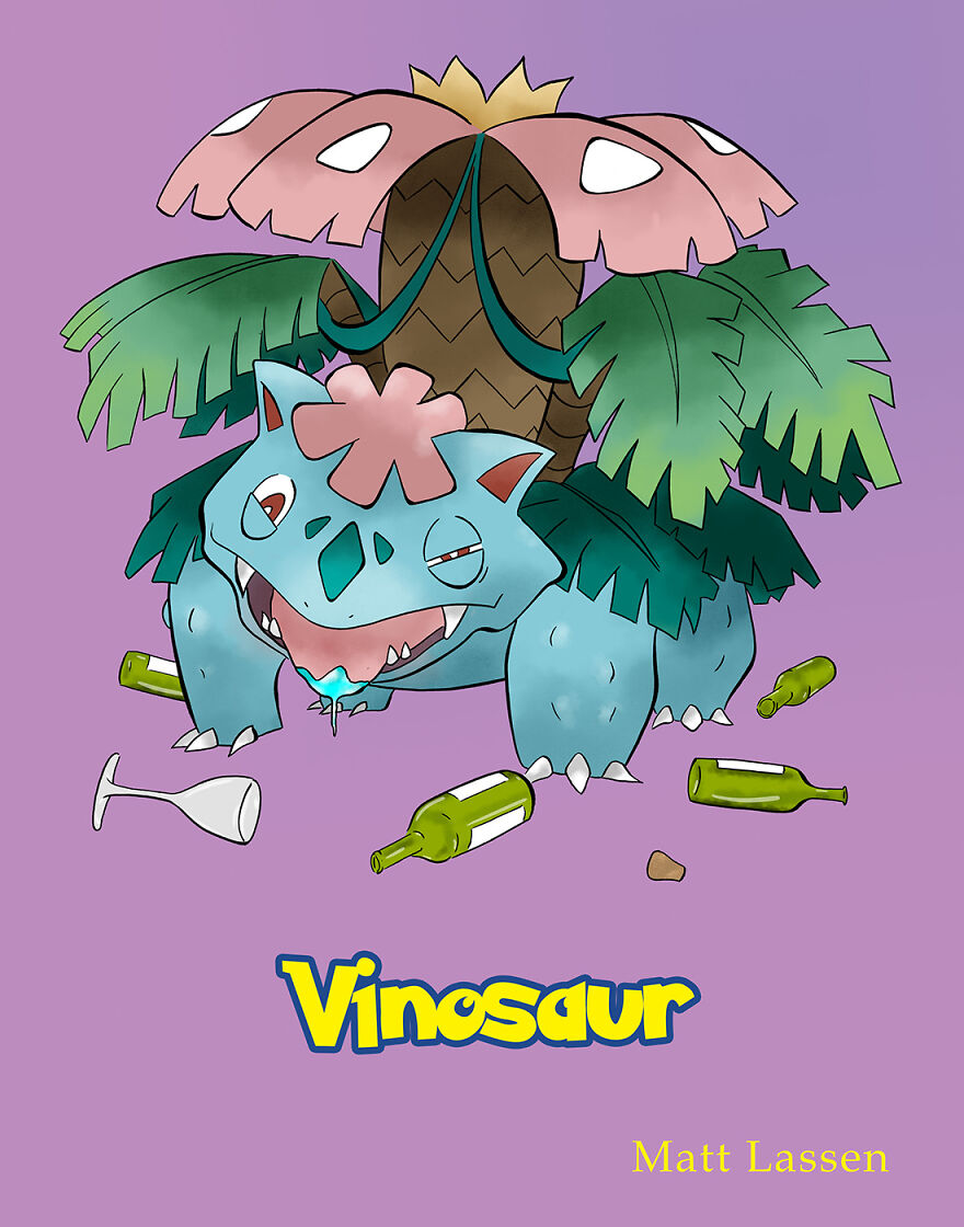 I Parodied All 151 Original Pokemon, And Here Are The First 40 In Order