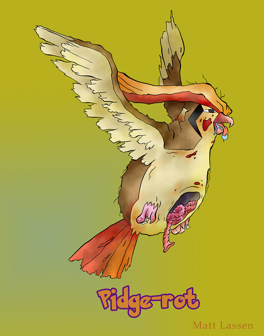 I Parodied All 151 Original Pokemon, And Here Are The First 40 In Order I Parodied All 151 Original Pokemon, And Here Are The First 40 In Order