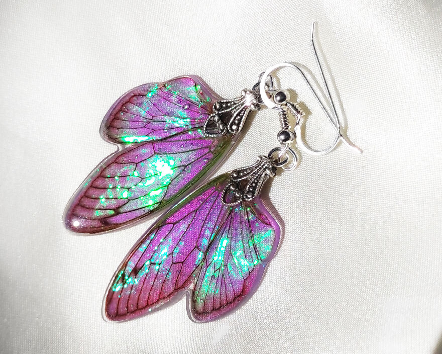 I Create Magical Pieces With Real Insect Wings To Give Them New Life I Create Magical Pieces With Real Insect Wings To Give Them New Life