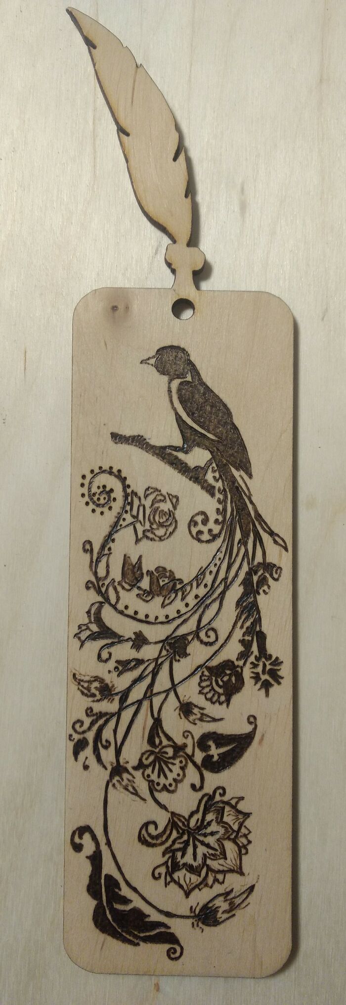 I Wood Burn This Bookmark